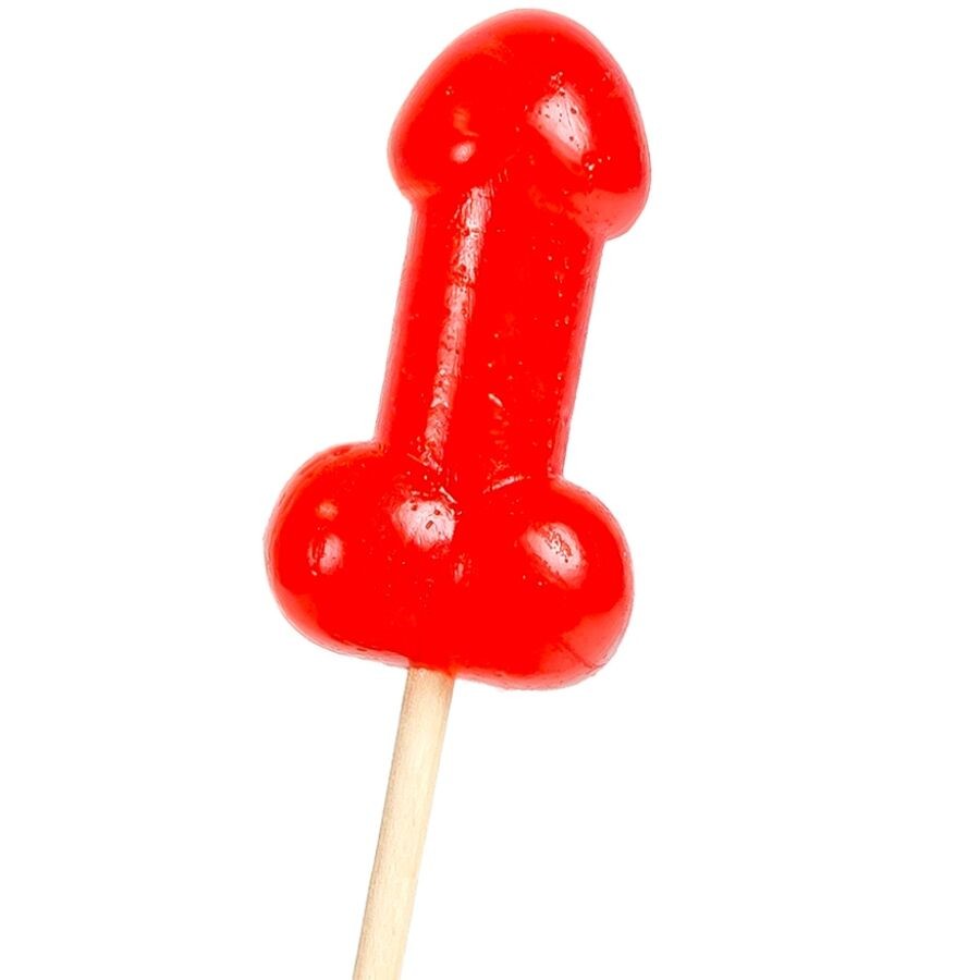 SECRETPLAY - CHERRY CANDY PENIS LOLLIPOP MIT WÃRZIGEM HITZEEFFEKT